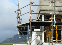 scaffolding stage