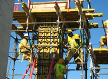 scaffolding stage