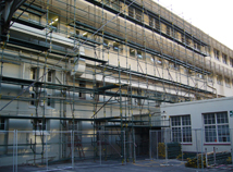 scaffolding stage