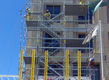 scaffolding stage
